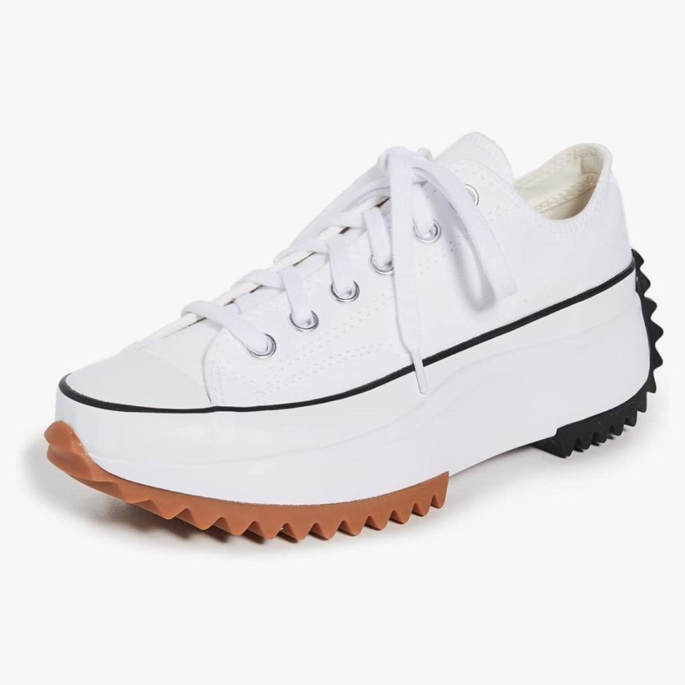 White Platform Sneaker